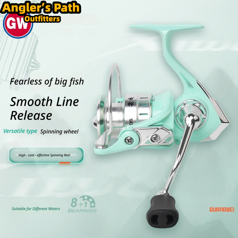 Abu Garcia Reel Max - Guangwei Xiwu Spinning Reel 8+1 Bearings