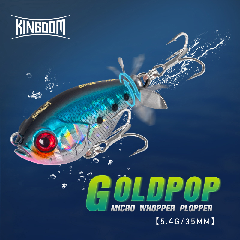 Kingdom Propeller Topwater Pop - огляд і ціна Fishing Lure Popper