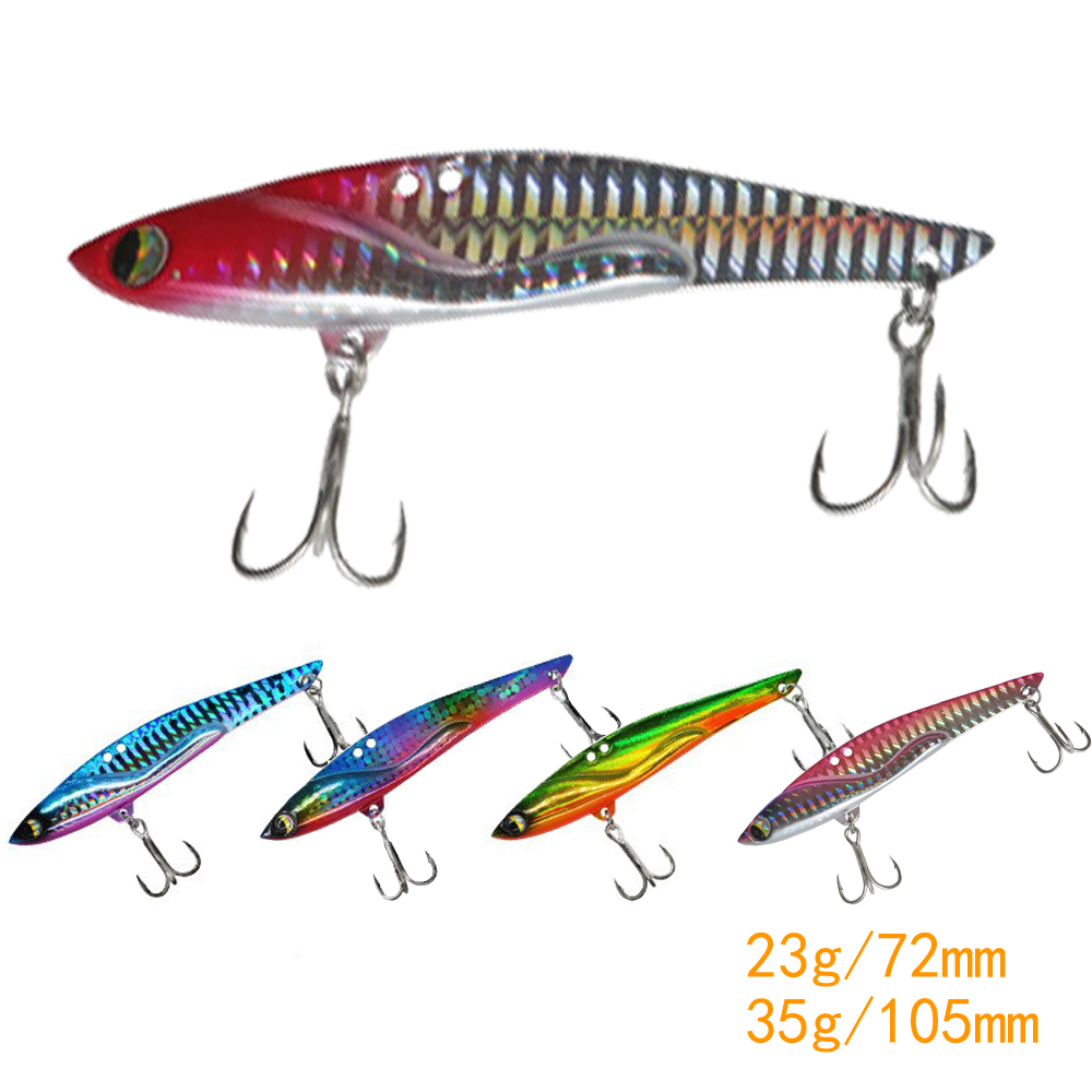 2PCS 105mm 35g 72mm 23g VIB Fi - огляд і ціна Fishing Lure Swimbait