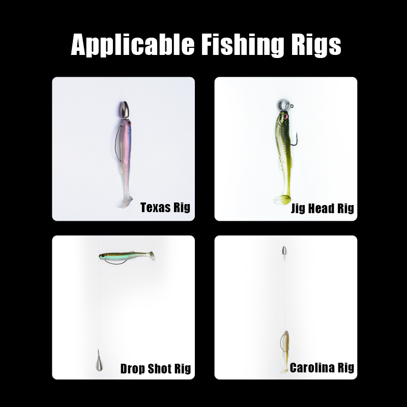 FISHANT Fat Real Fish T-Tail S - огляд і ціна Fishing Lure Jerkbait