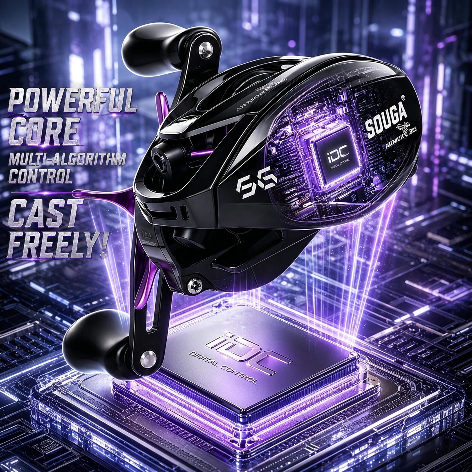 Sougayilang Micro DC Electroni - огляд і ціна Kastking Reel Zephyr