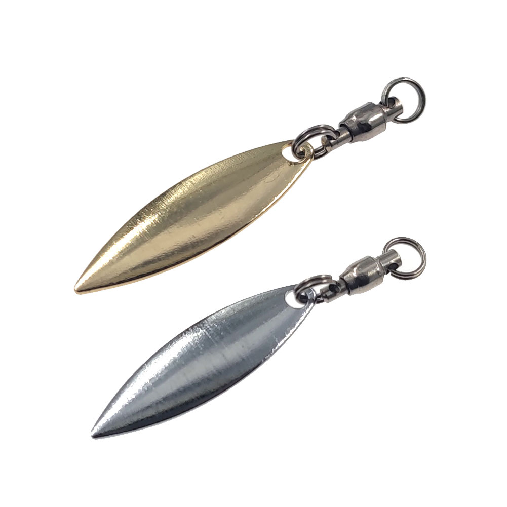 10pcs Willowleaf Blades Spinne - огляд і ціна Fishing Lure Blade Bait