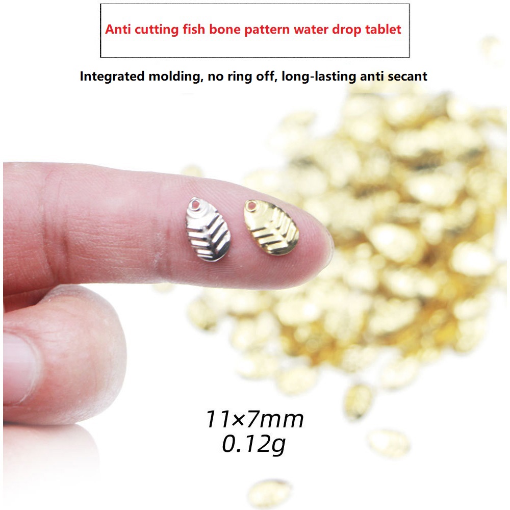 50Pcs/lot DIY Fishing Spinner  - огляд і ціна Fishing Lure Spoon