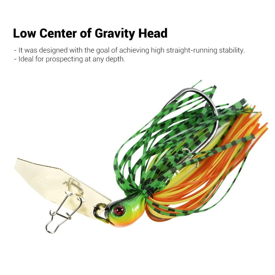 Noeby Chatterbait Bladed Jig 1 - огляд і ціна Fishing Lure Blade Bait