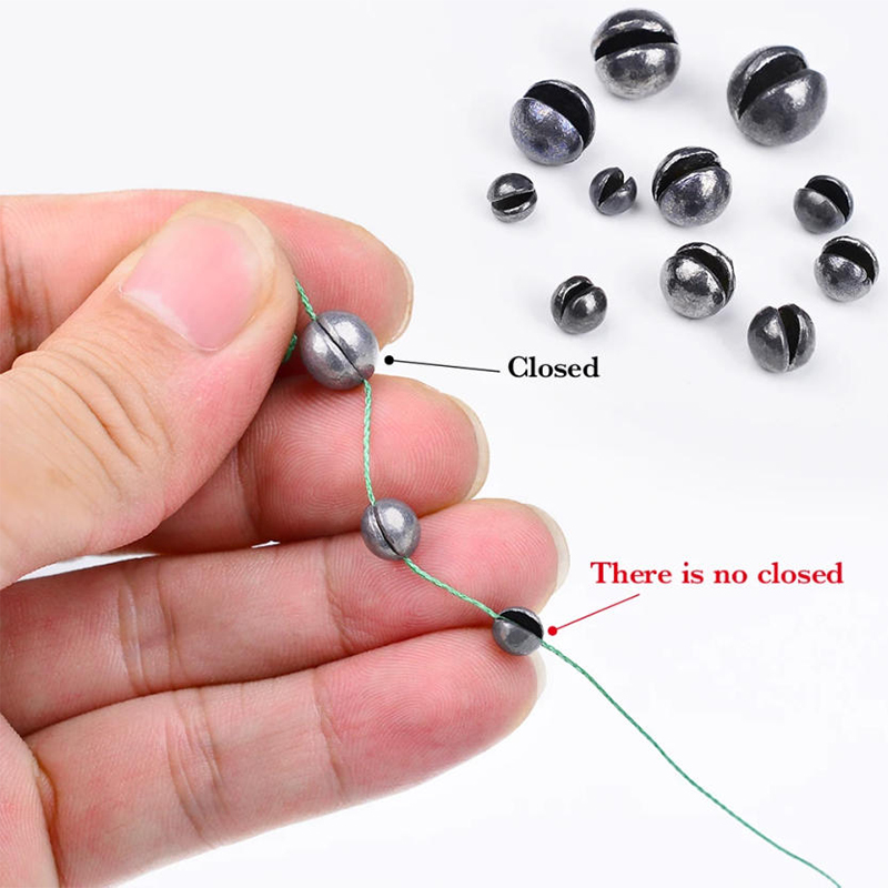 100Pcs/Box Single-Opening Lead - огляд і ціна Fishing Lure Box