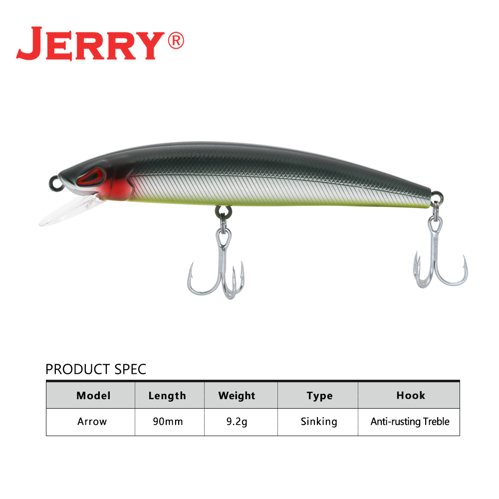 Jerry Arrow Sinking Casting Tr - огляд і ціна Fishing Lure Jerkbait