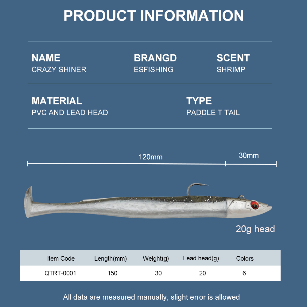 ESFISHING Soft Fishing Lure Le - огляд і ціна Fishing Lure Swimbait