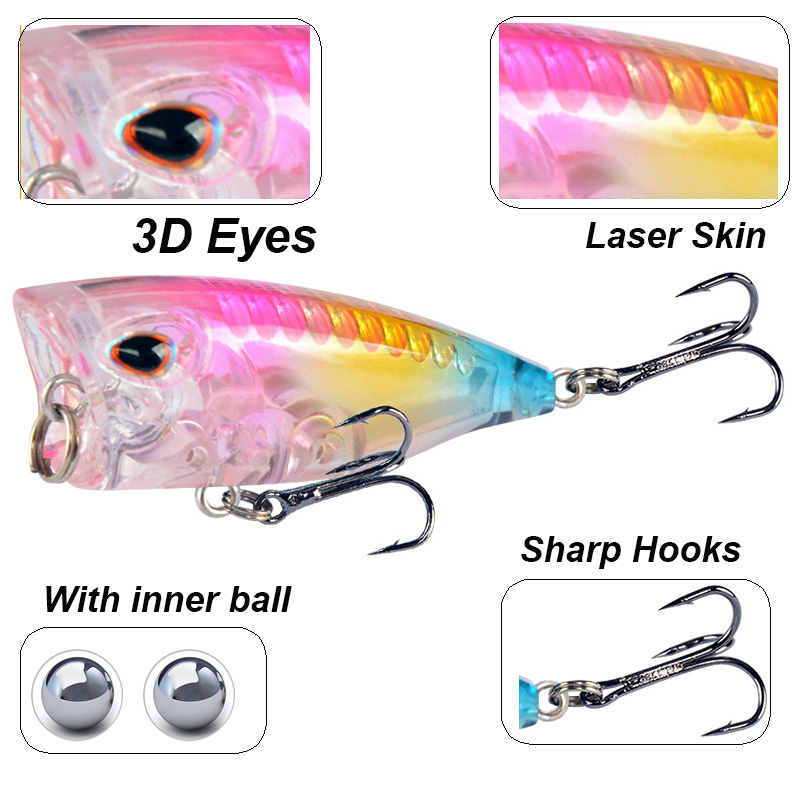 YUCONG 1PC Mini Popper Fishing - огляд і ціна Fishing Lure Swimbait
