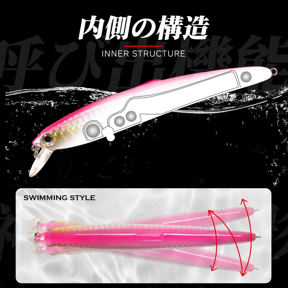 Hunthouse Saruna Minnow Jerkba - огляд і ціна Fishing Lure Jerkbait