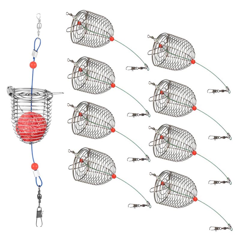 Carp Fishing Bait Trap Cage Bu - огляд і ціна Fishing Lure Accessories